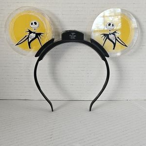 Disney Parks Jack Skellington Light up‎ Ears Headband